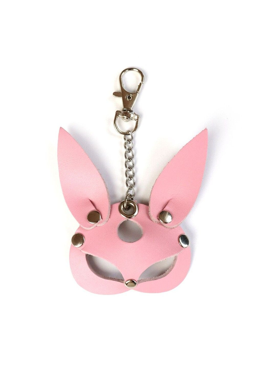 Брелок на карабіні для ключів Bunny Рожевий аксесуар для сумок та ключів Art of Sex (298474128)