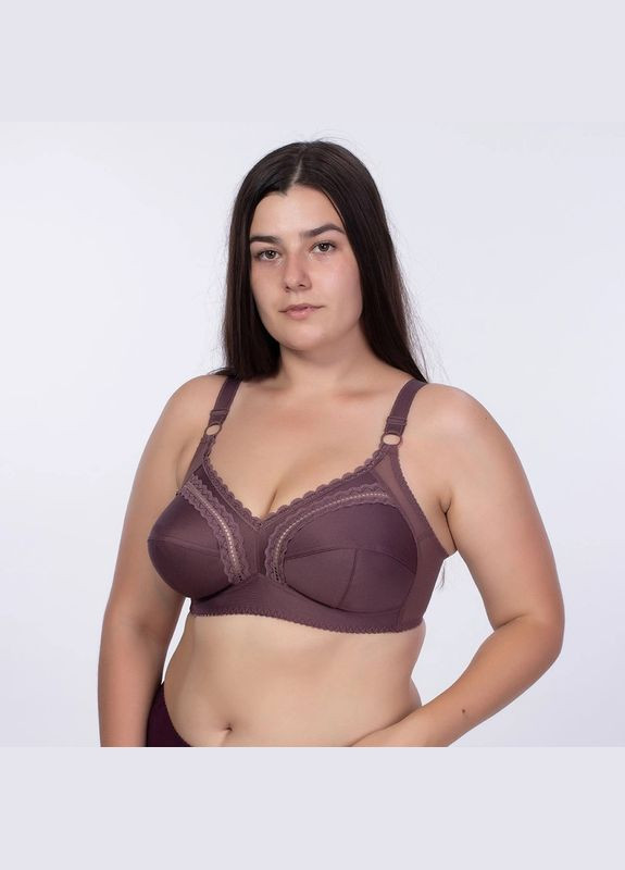 Кавовий бюстгальтер без кісточок з м'якою чашкою Elita без кісточок