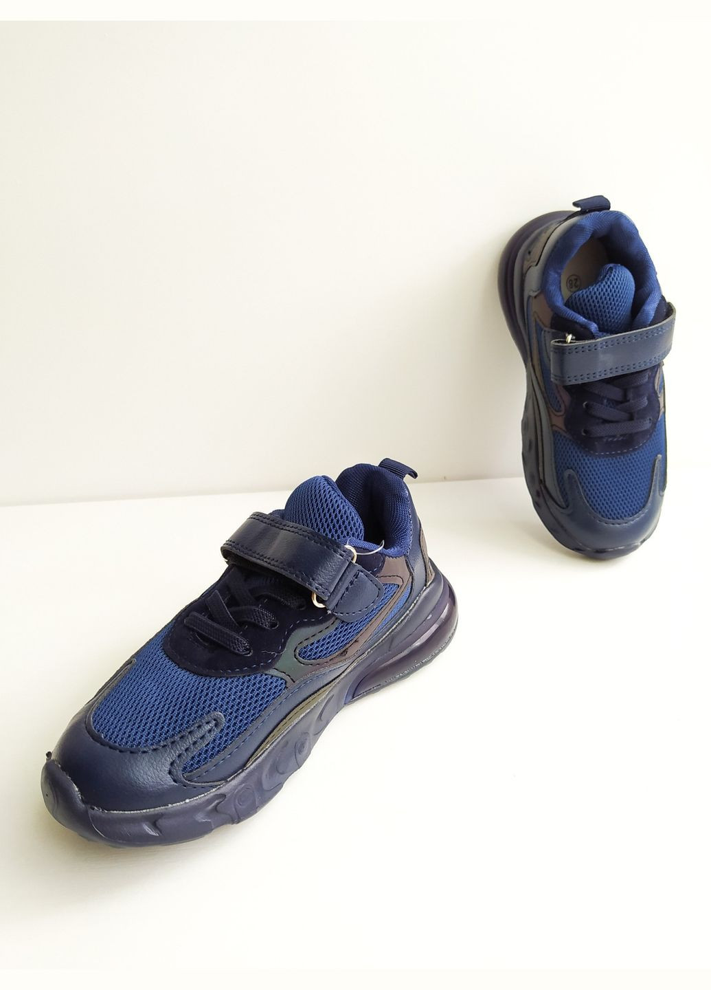 Синие детские кроссовки 27 г 17 см синий артикул к147 Jong Golf
