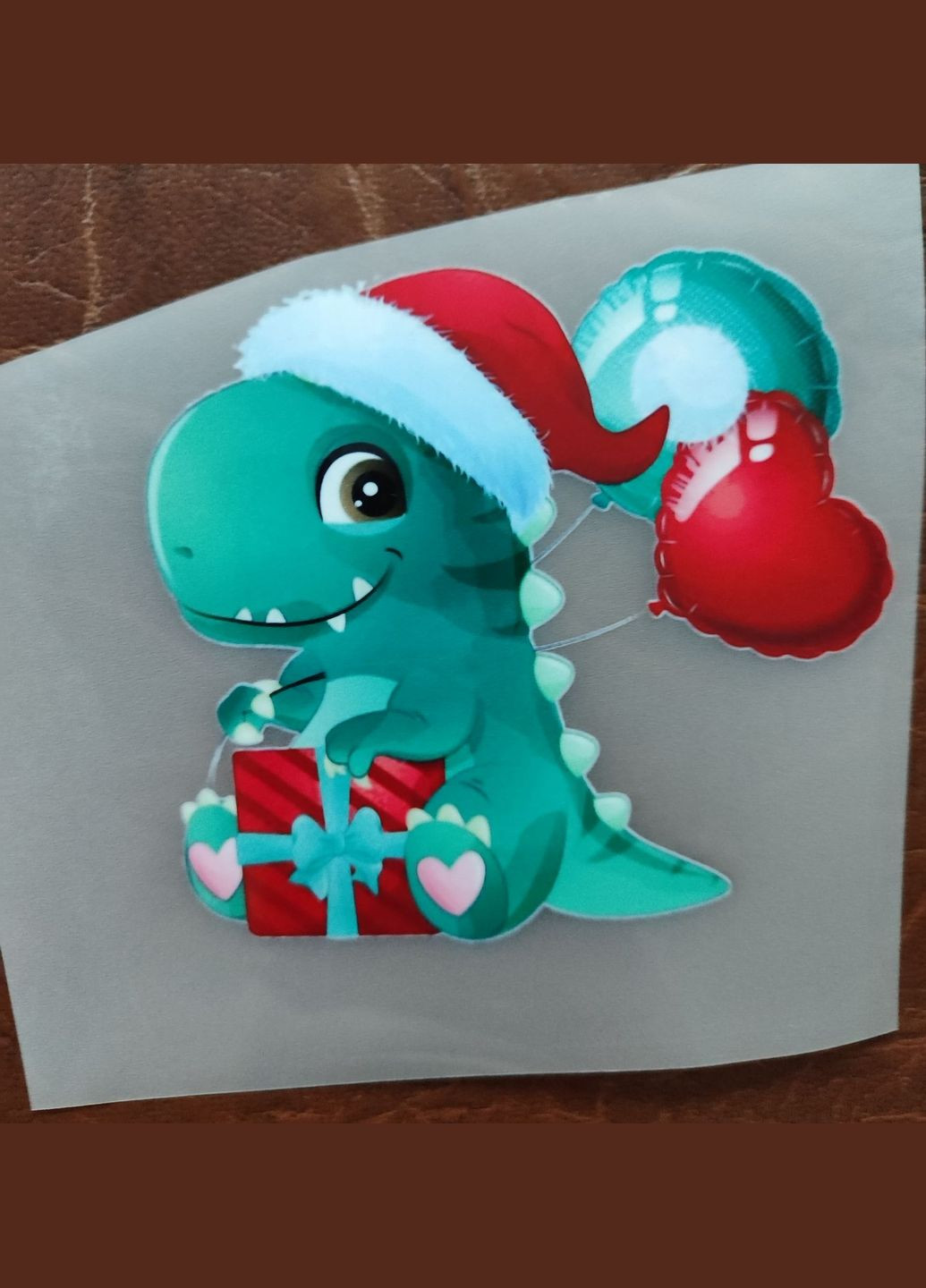 Термонаклейка новогодняя на одежду. Кураж (308977222)