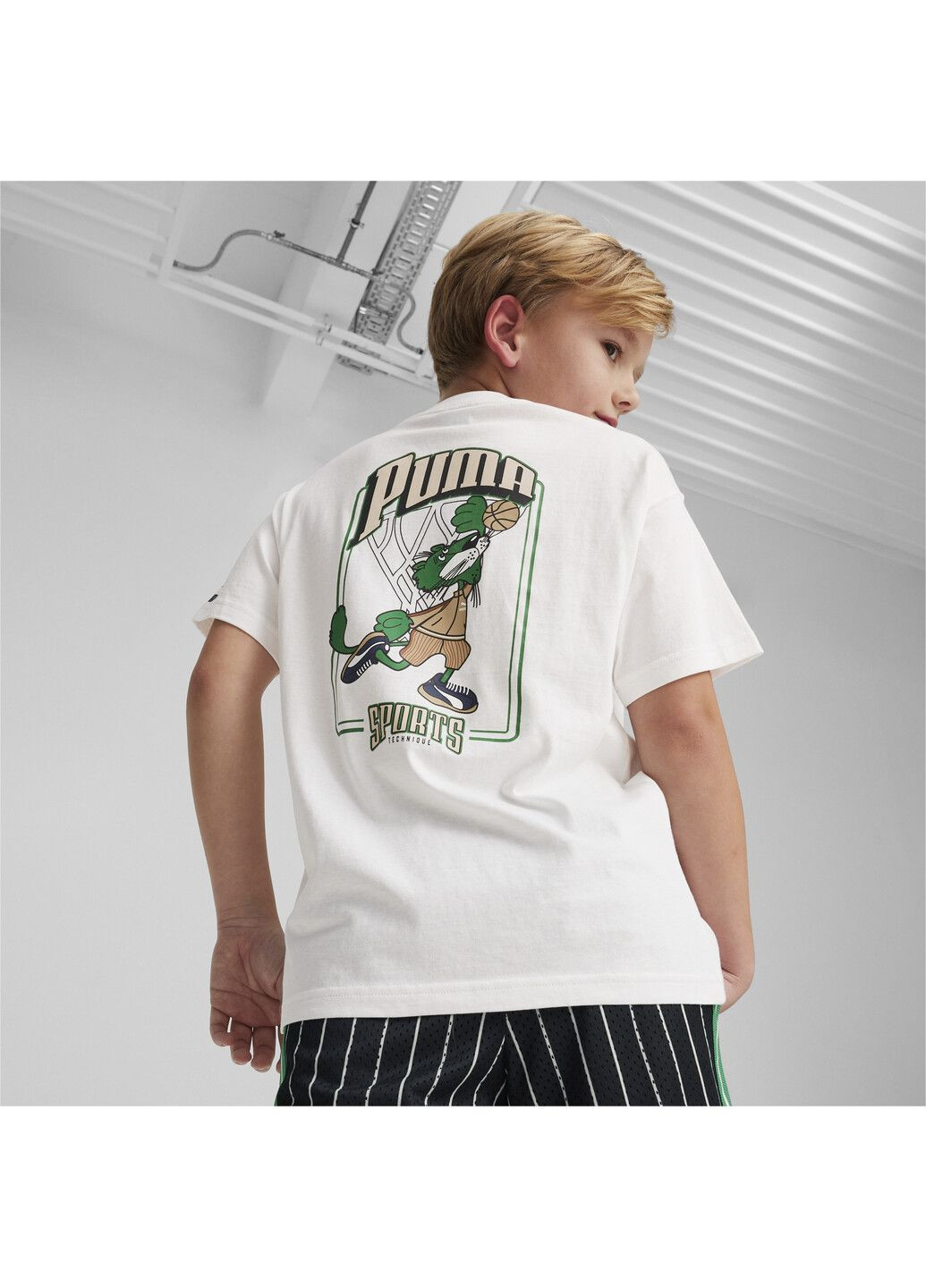 Дитяча футболка FOR THE FANBASE Youth Graphic Tee Puma (294608250)