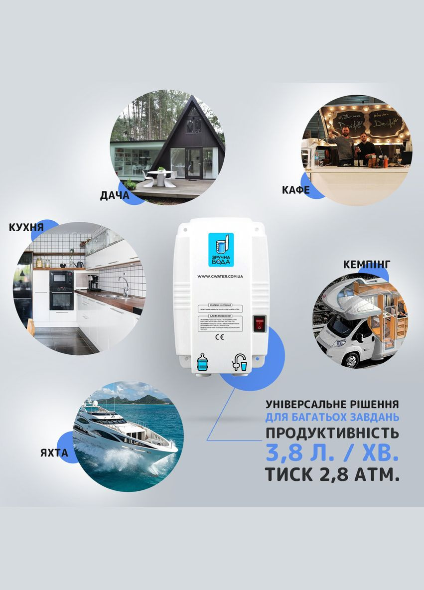 Электрический насос для бутилированной воды без смесителя SBT group CW-08 (CW-123446) No Brand (347590360)