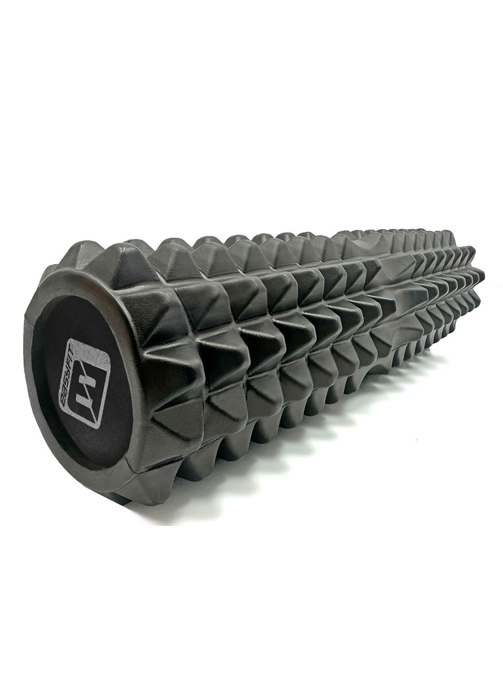Масажний ролик Solid Grid Roller 45 см v.2.2s чорний (A-022350) EasyFit (327092155)