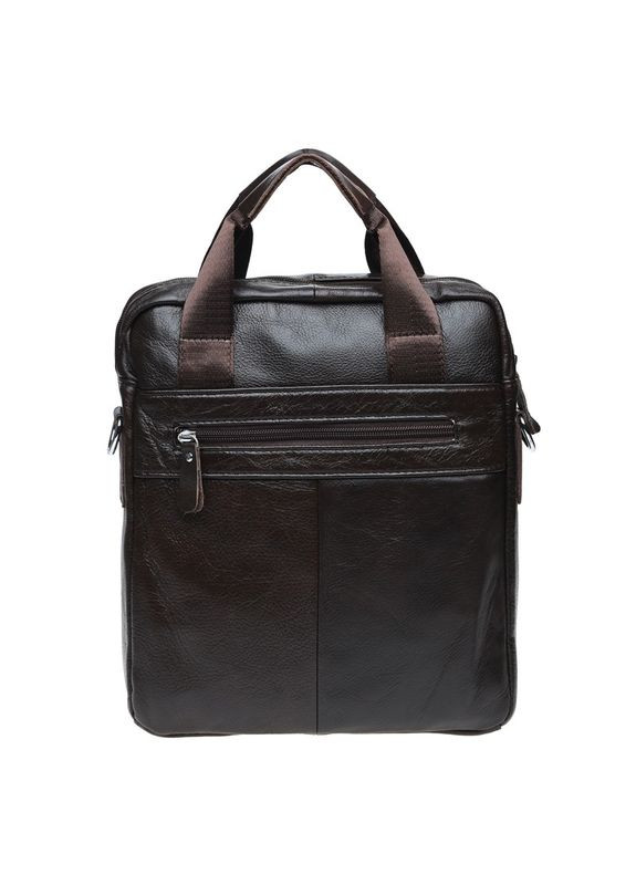 Мужская кожаная сумка K18863-brown Borsa Leather (322189518)