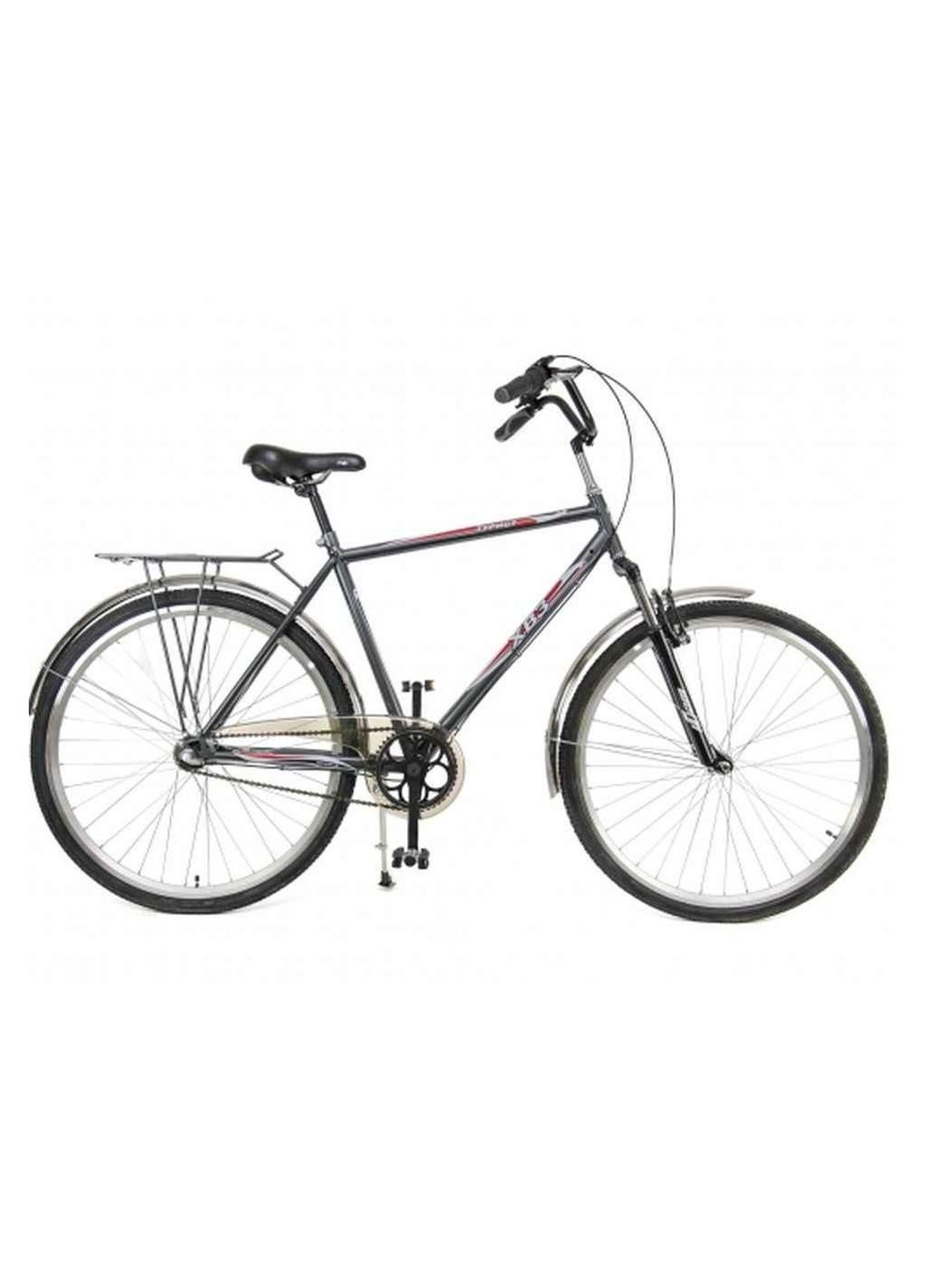 Велосипед 3 швидкості дор.28 вiдкр.рама 283 W сiрий-металiк 111-471 ТМ ХВЗ (305058959)