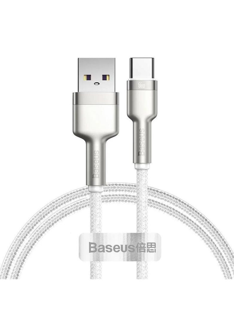 Дата кабель Cafule Metal Data USB to Type-C 66W (1m) (CAKF00010) Baseus (289478720)