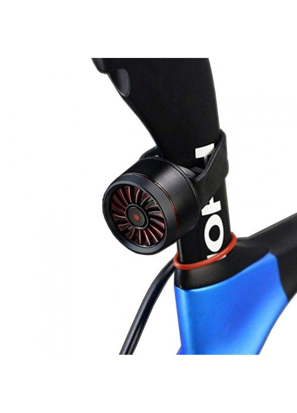 Велосипедный фонарь габарит T09 RED + клипса + microUSB + 5 режимов No Brand (331640395)