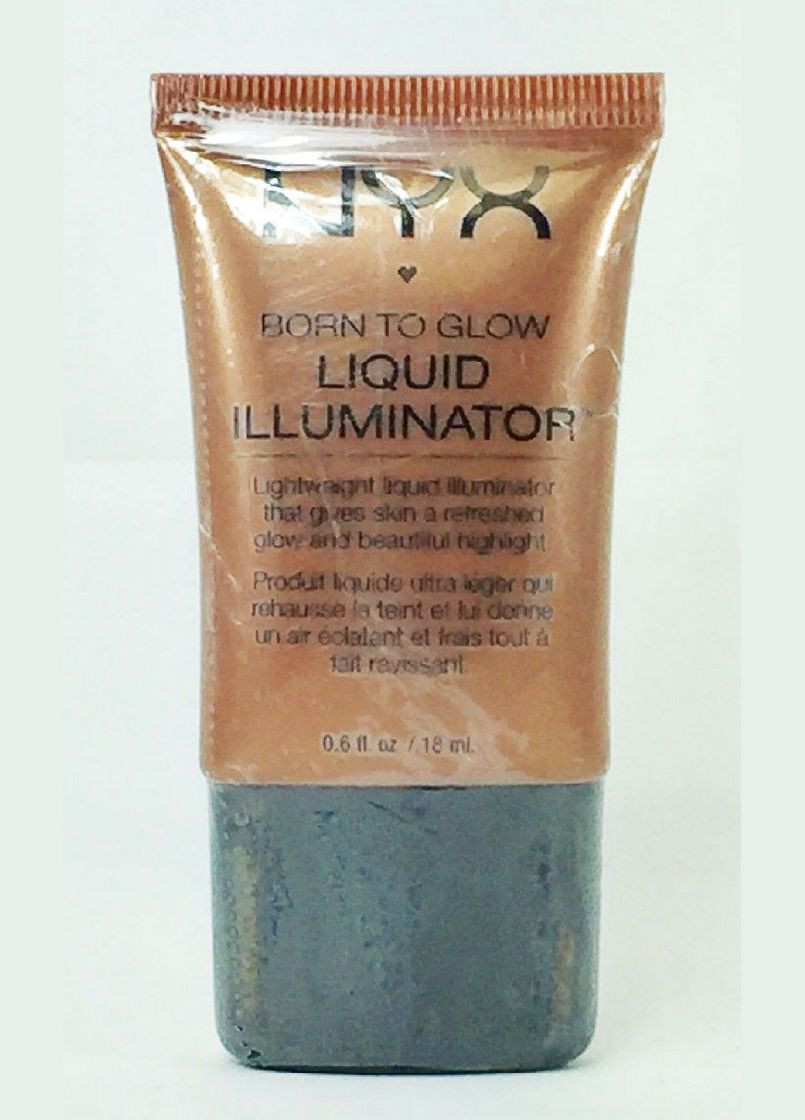 Хайлайтер кремовый Born To Glow Liquid Illuminator (18 мл) Sun Goddess Bronze pearl (LI04) NYX Professional Makeup (279364272)