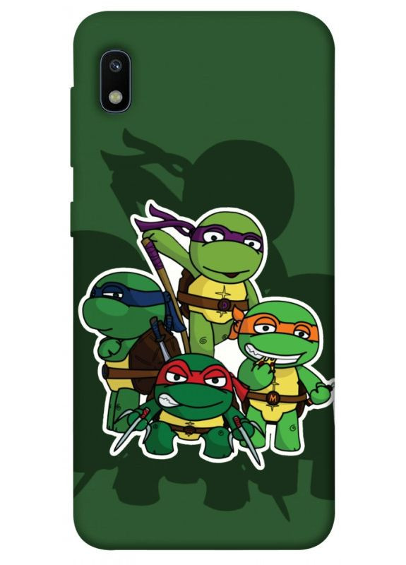 Чохол з принтом для Samsung Galaxy A10 (A105F) / для самсунг галаксі А10 Green turtles No Brand (338614640)