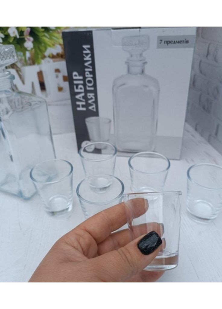 Набір для горілки 9098 скло 50 мл 7 предметів SNT (351365139)