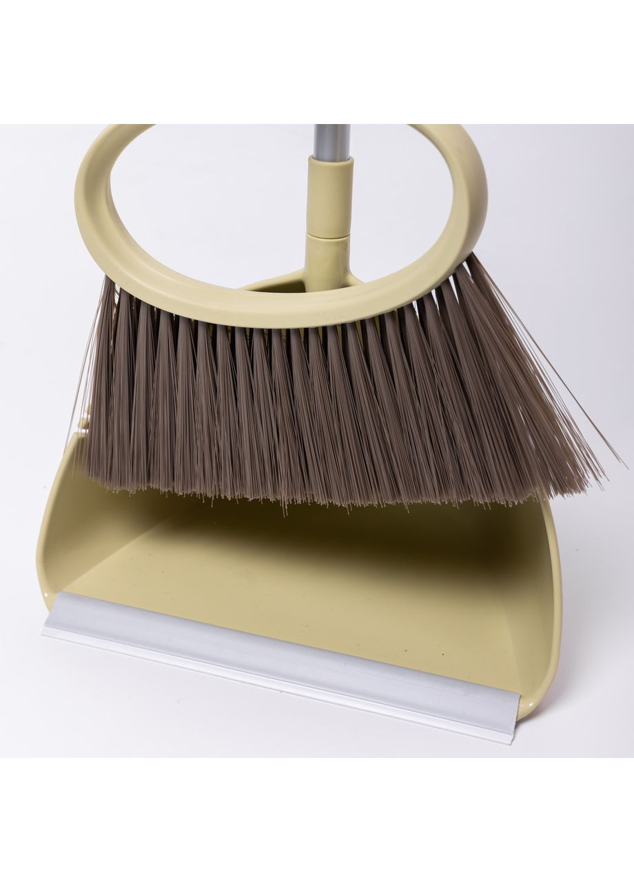 Набір віник і совок на довгій ручці для підлоги 25×25×95 (см) HP-45-1GR (A-046200) Yiwu (366816707)