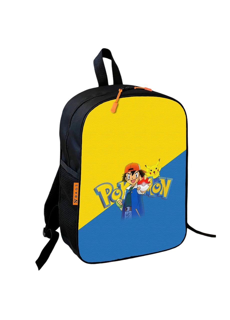 Школьный рюкзак детский Покемон Пикачу + Сумка для обуви спортивной формы рюкзак-мешок для мальчика (2111) No Brand (331484946)