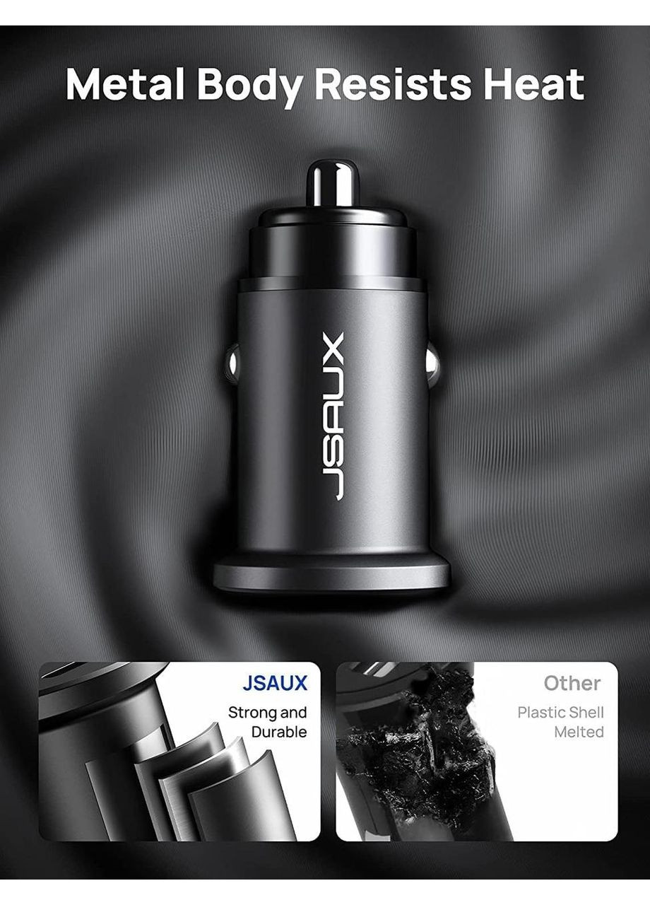 Зарядний пристрій Mini USB C JSAUX 40 Вт No Brand (354828904)