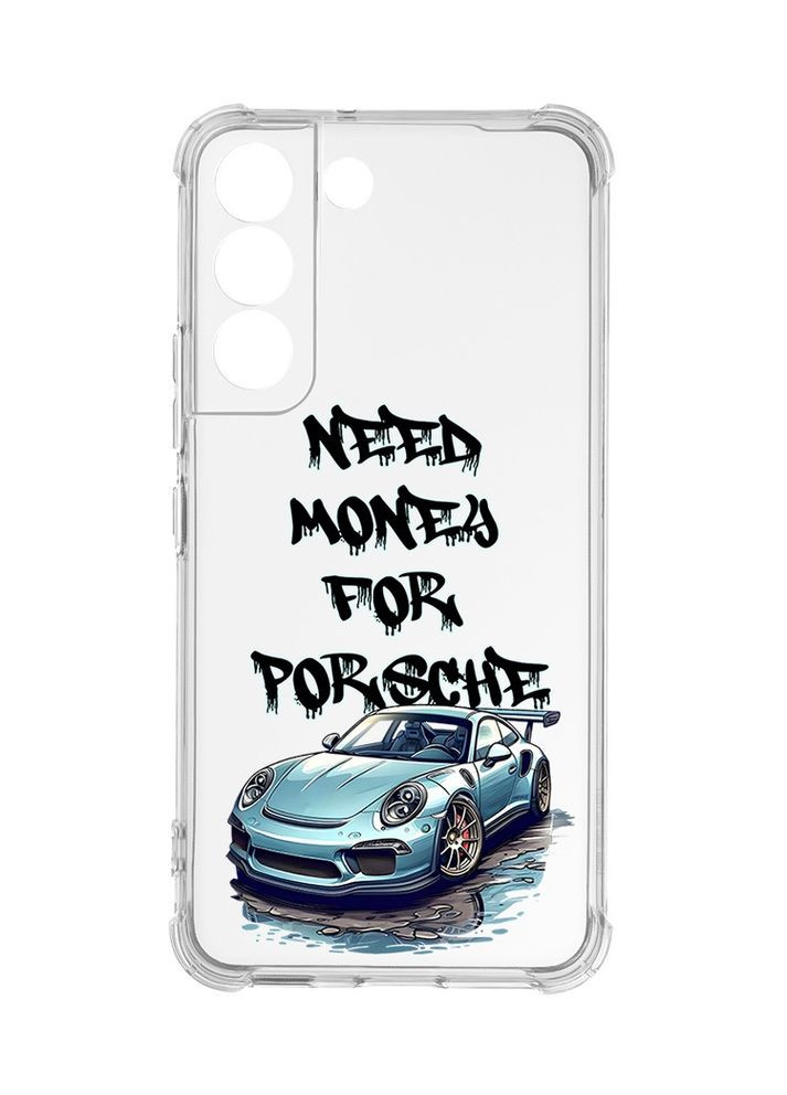 Чохол із потовщеними кутами на Samsung Galaxy S22:: Хочу Порше (принт 385) CASE CONTROL (360689464)