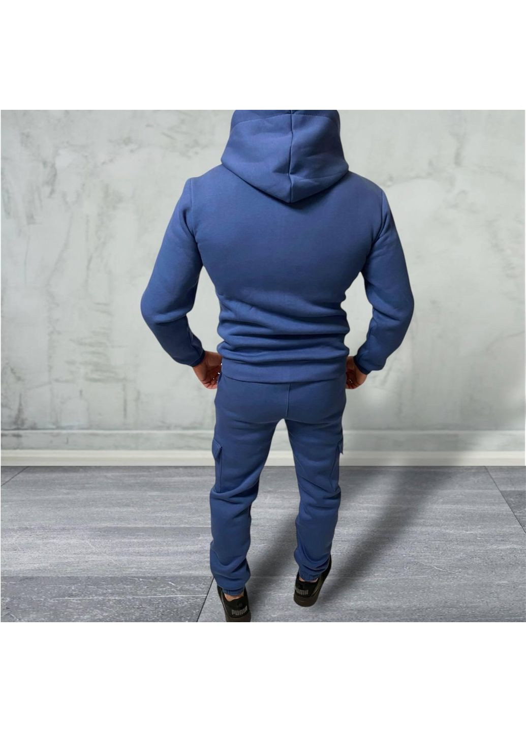 Теплий спортивний чоловічий костюм Nike (369926846)