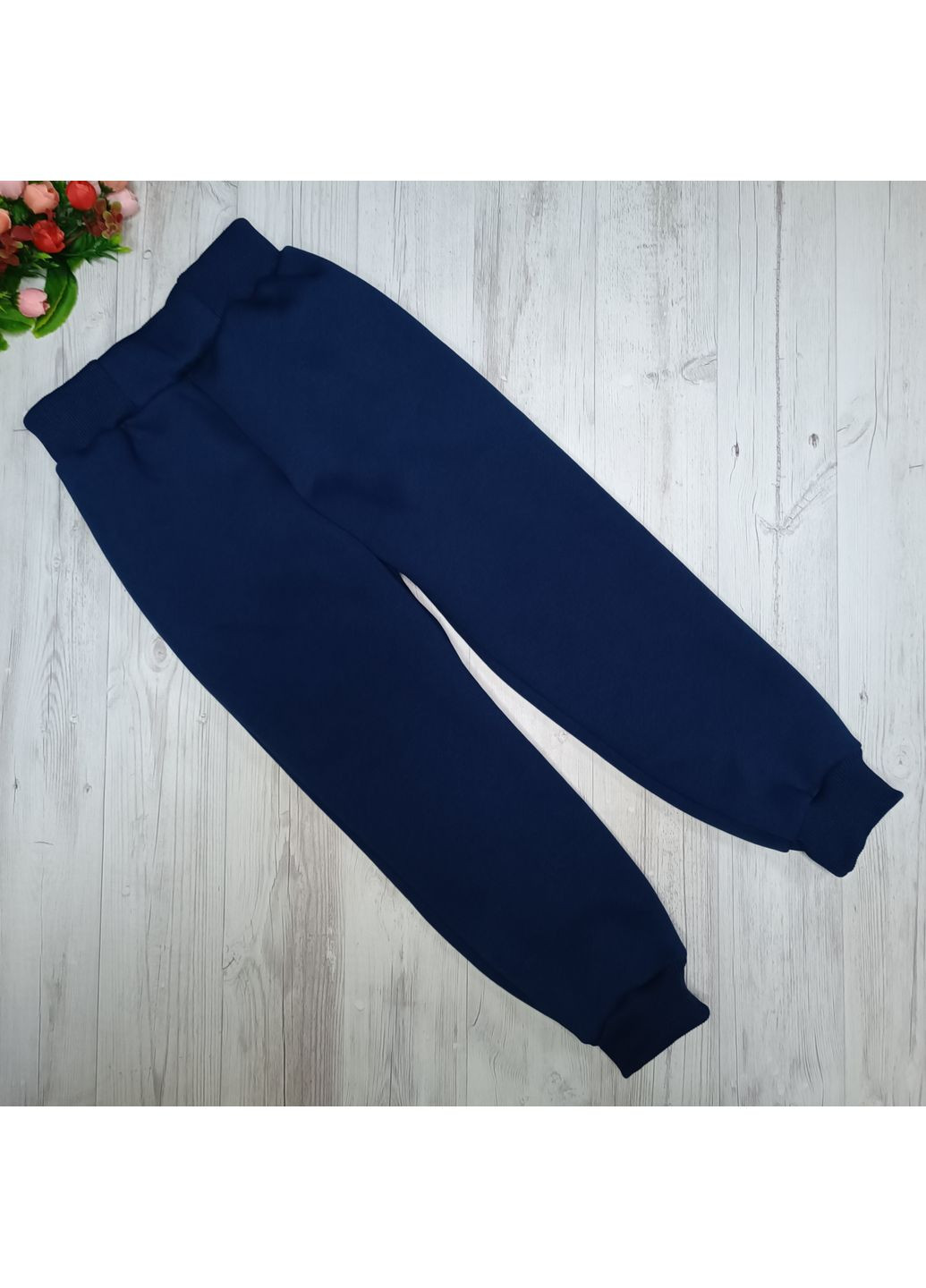 Спортивні штани для хлопчика тринитка на флісі No Brand (364275670)