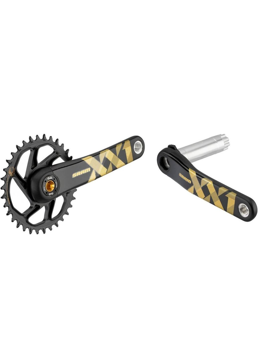 Шатуны XX1 EAGLE AM FC XX1 EAGLE B148 DUB 170 GLD DM 34T Sram (369650475)