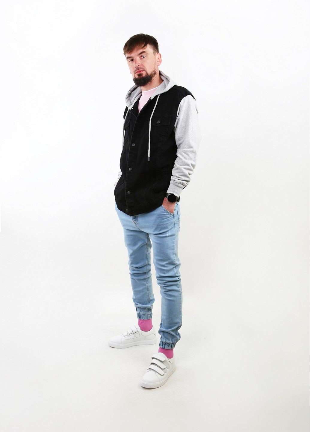 Черная демисезонная куртка Mtp