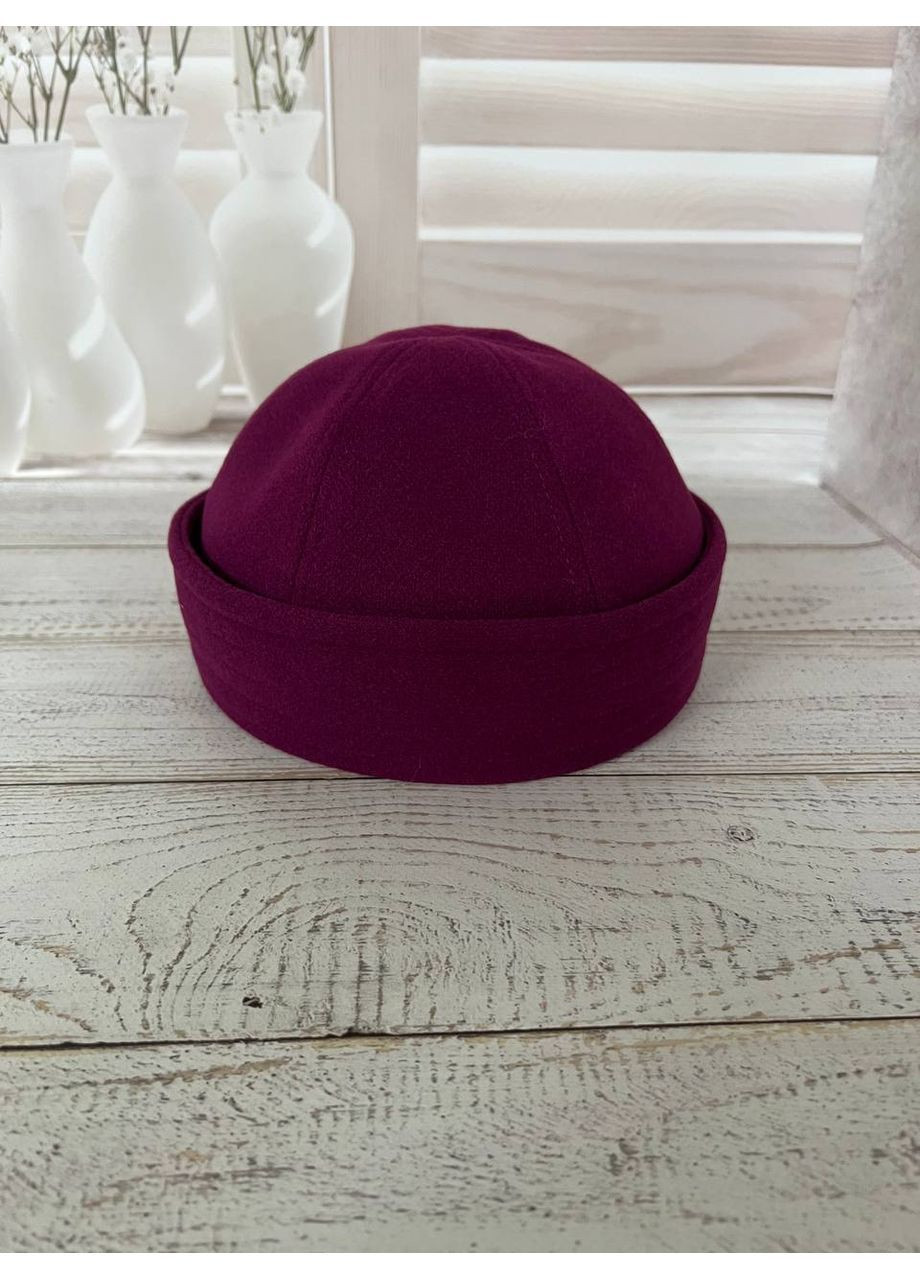 Кашемірова папайка в кольорі вишня Malisa (367582381)