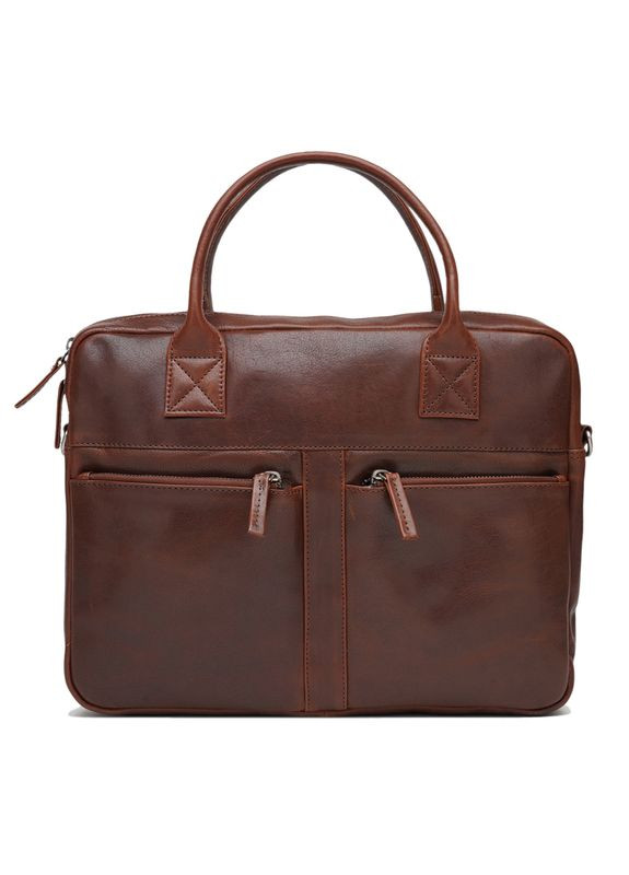 Мужская кожаная сумка 1FSL-1052-brown Ricco Grande (323593366)