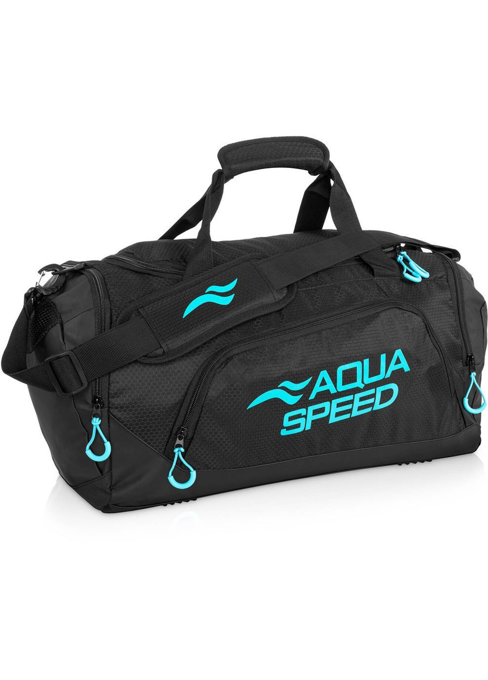 Cумка Duffel bag L 60149 Темно-синій 55x26x30см Aqua Speed (282615764)