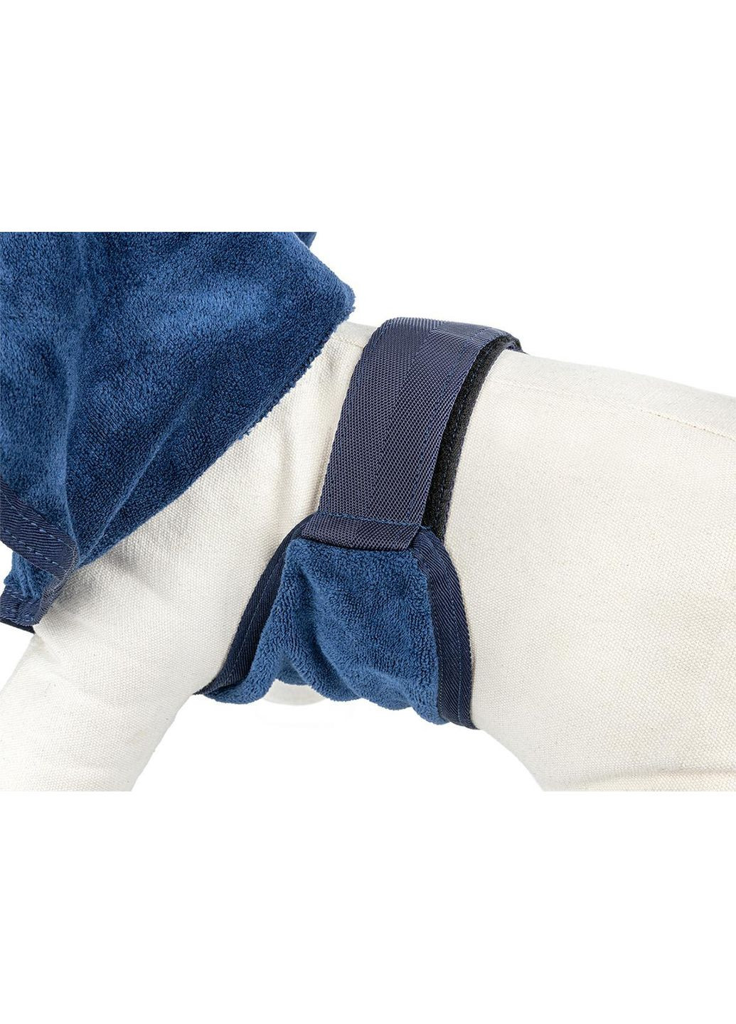 Пальто для собак, мікрофліс, темно-синій, XS, 25см Happet (357074849)