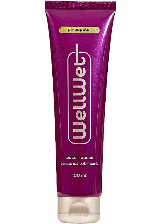 Оральний лубрикант зі смаком “Pineaple” 100ml (1431469-31097030) Wellwet (369490184)