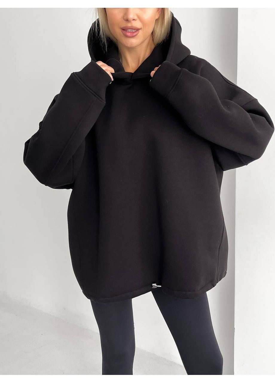 Худі Unisex з турецької тринитки пеньє на флісі ❄️❄️❄️ Україна (368541120)