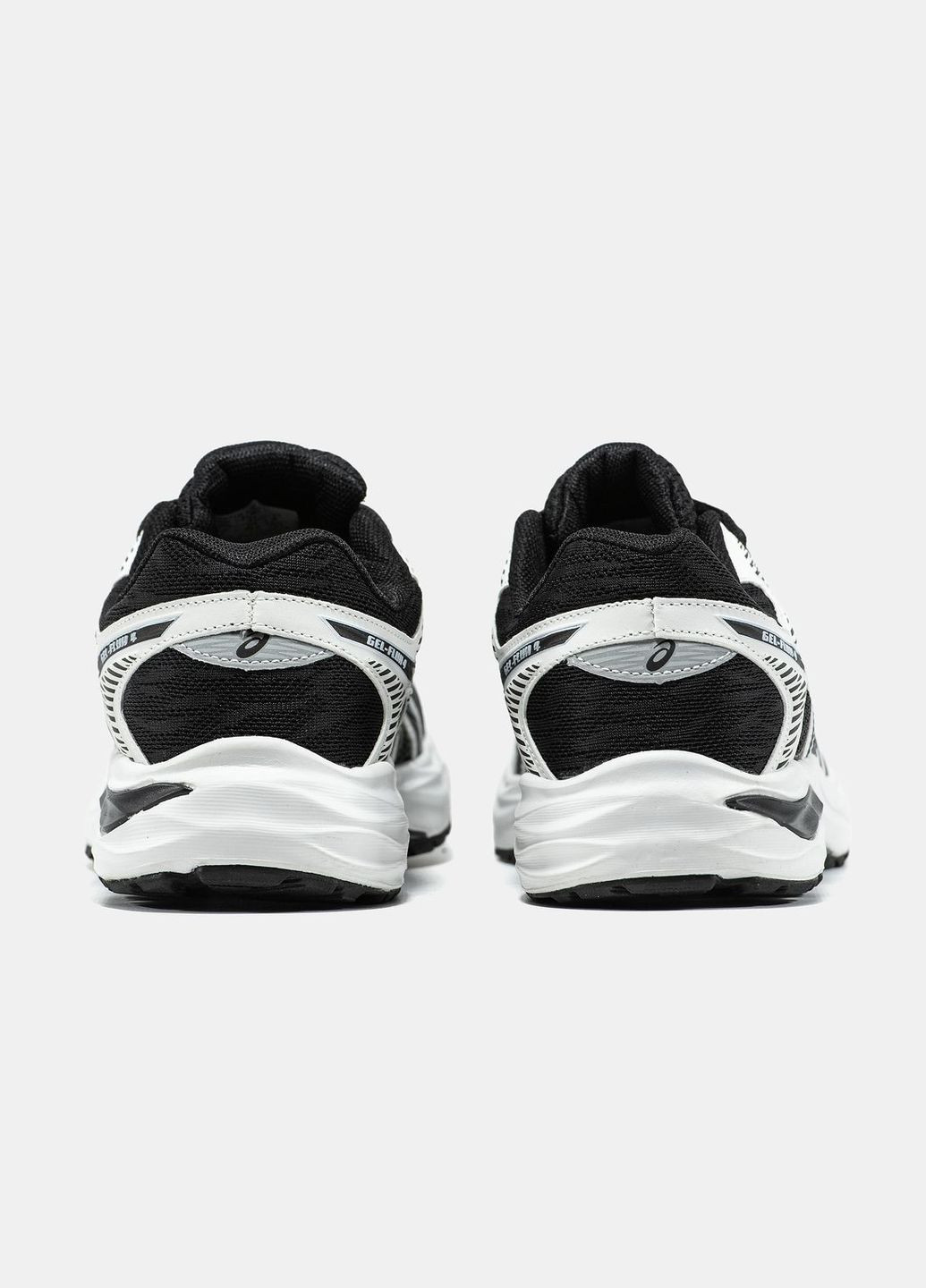 Кросівки жіночі Asics No Brand Gel-Flux 4 чорно-білі демісезони (330577241)