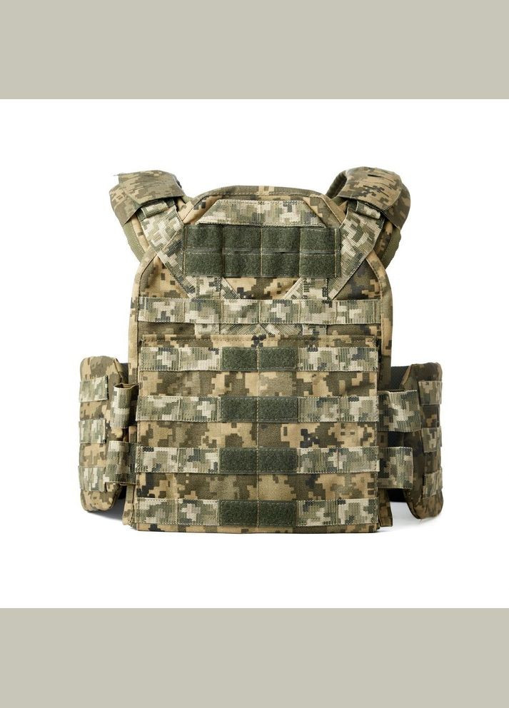 Разгрузочный жилет Плитоноска быстрый сброс MOLLE Восток 24 Украина, Пиксель Vik-Tailor (315880634)