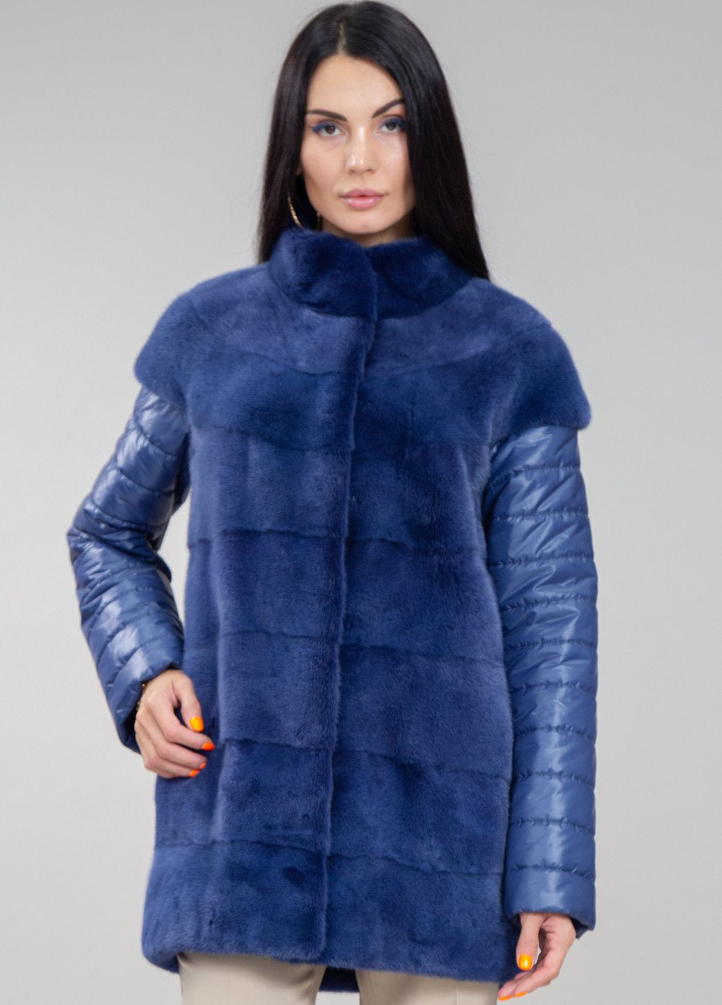 Куртка-трансформер (хутро норки) Chicly Furs (282954208)