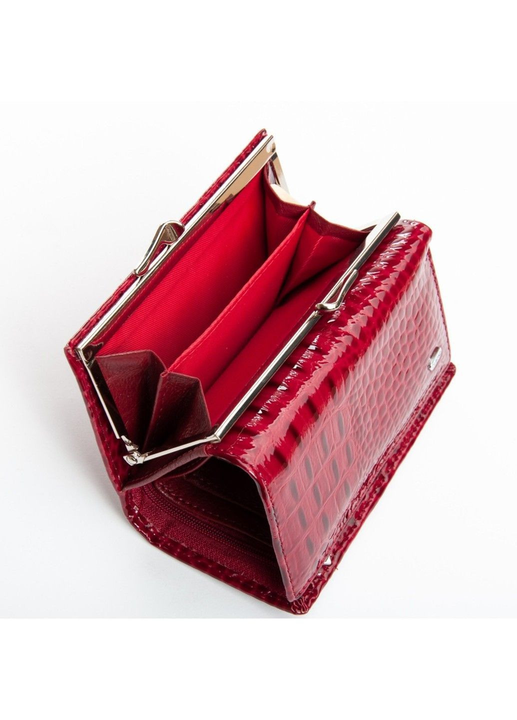 Жіночий лаковий шкіряний гаманець PE PEW214 red Dr. Bond (363254145)