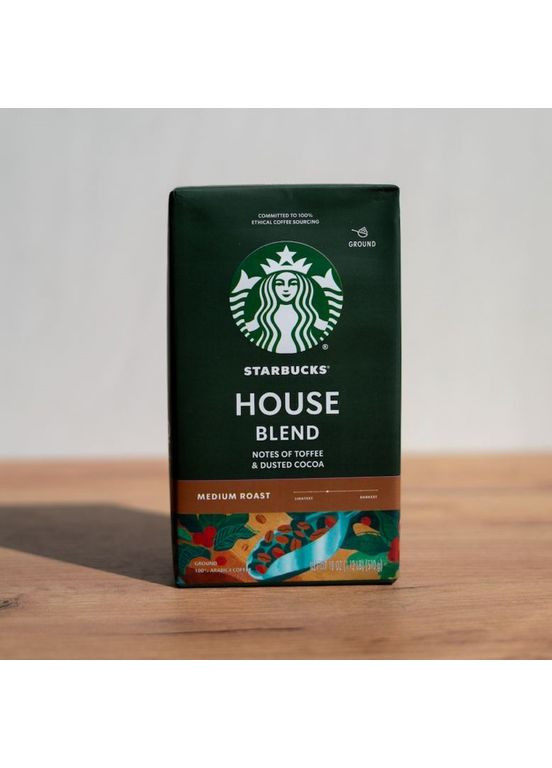 Кава мелена House Blend 510 г Starbucks (361220329)
