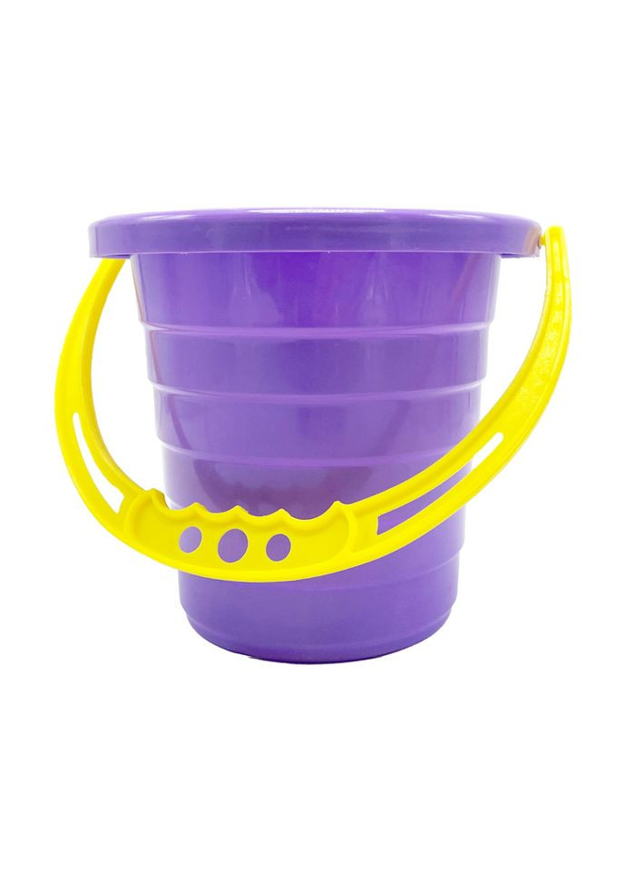 Дитяче відро для пісочниці "Середнє" S0009(Violet) фіолетовий 14 см Bambi (300385920)