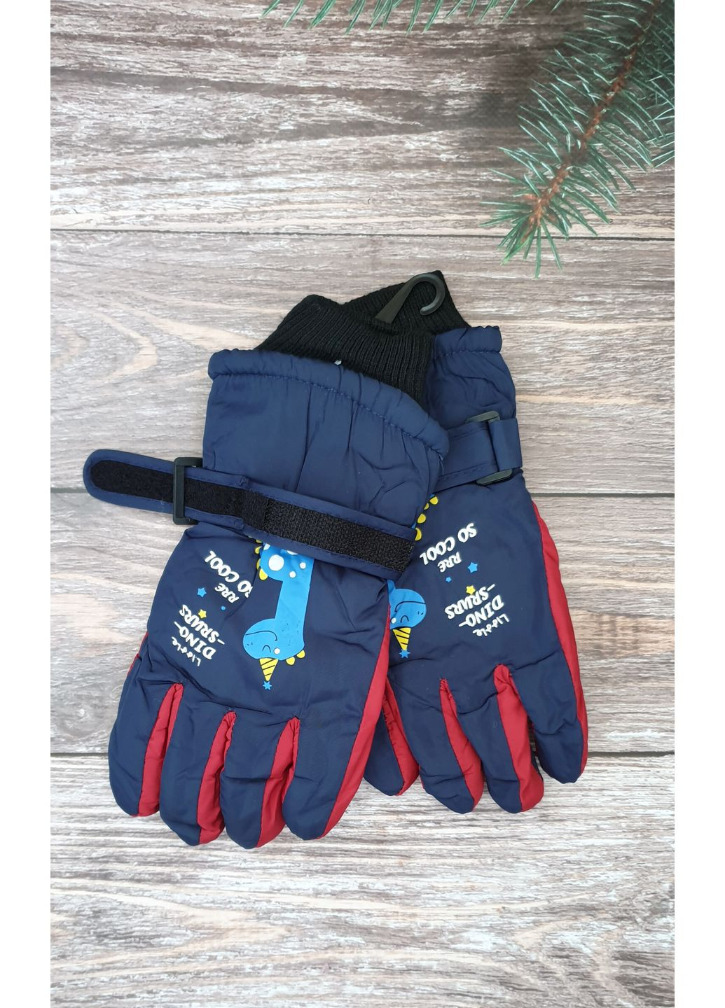 Балонові рукавиці на хутрі для хлопчиків і дівчаток 5-8 років No Brand (358517380)