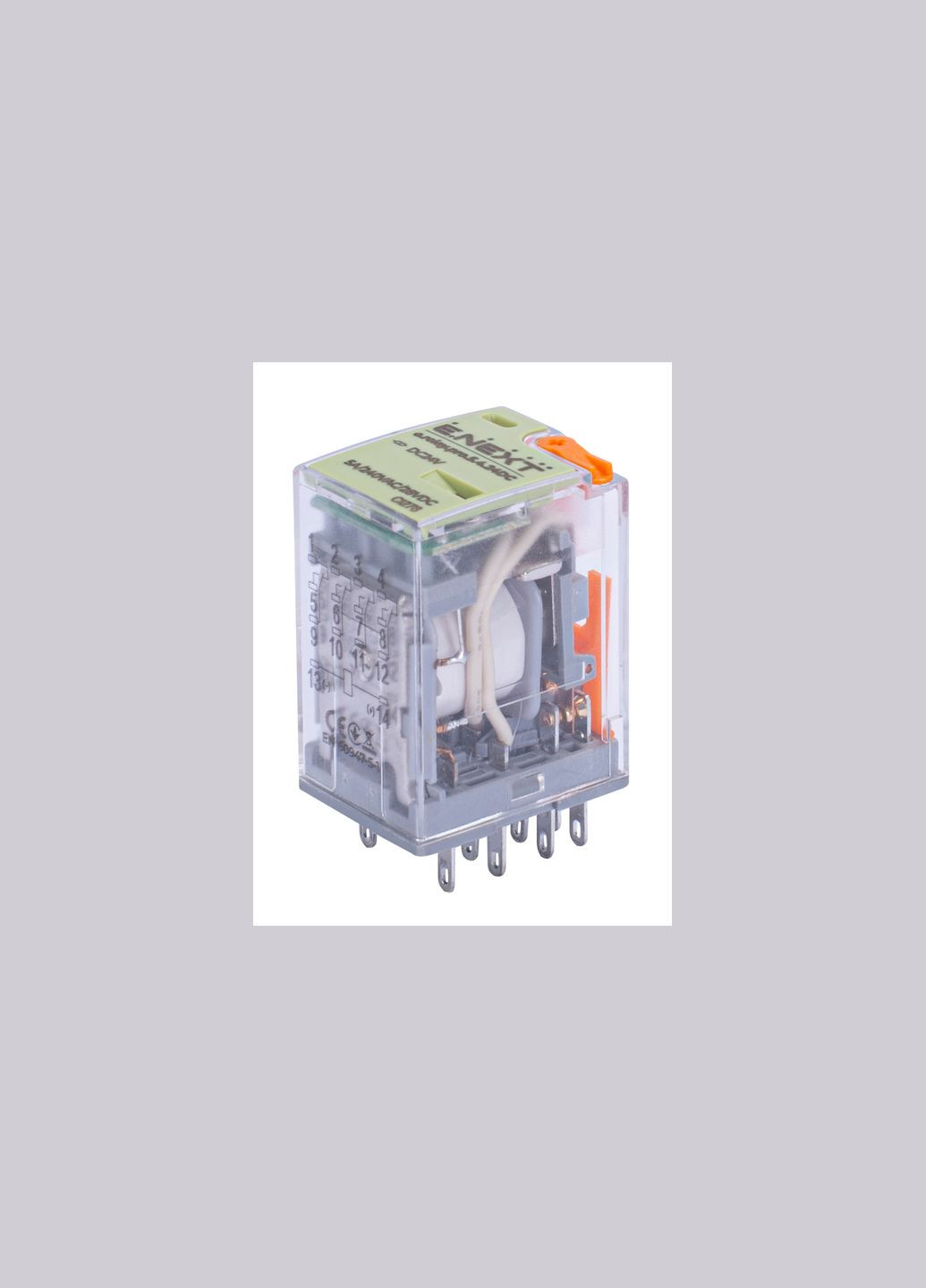 Промежуточное реле 5А 4к 24V DC [p091008] e.relay.pro.5.4.24DC E.NEXT (337147024)