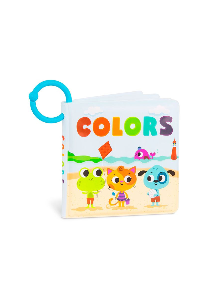 Розвивальна баттатокнижка для ванни Вивчаємо кольори (LB1837GZ) Battat (354825083)