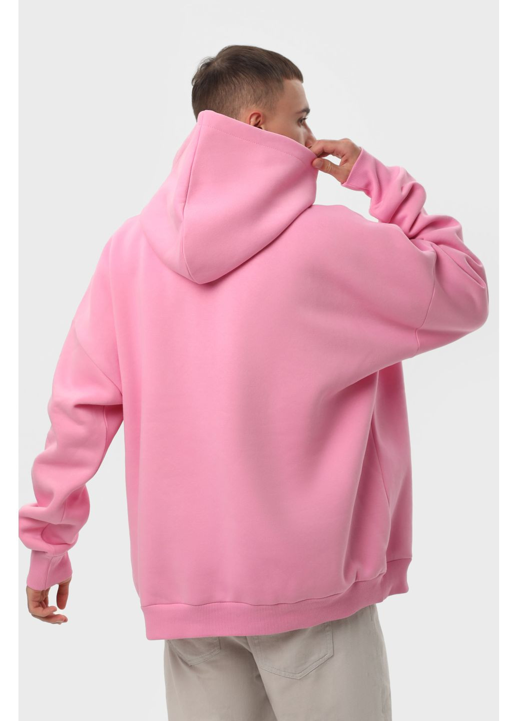 Набор мужских тощих оверсайз OVERSIZE 2шт.( U0404M Pink-Black) RAY BASIC (362976041)