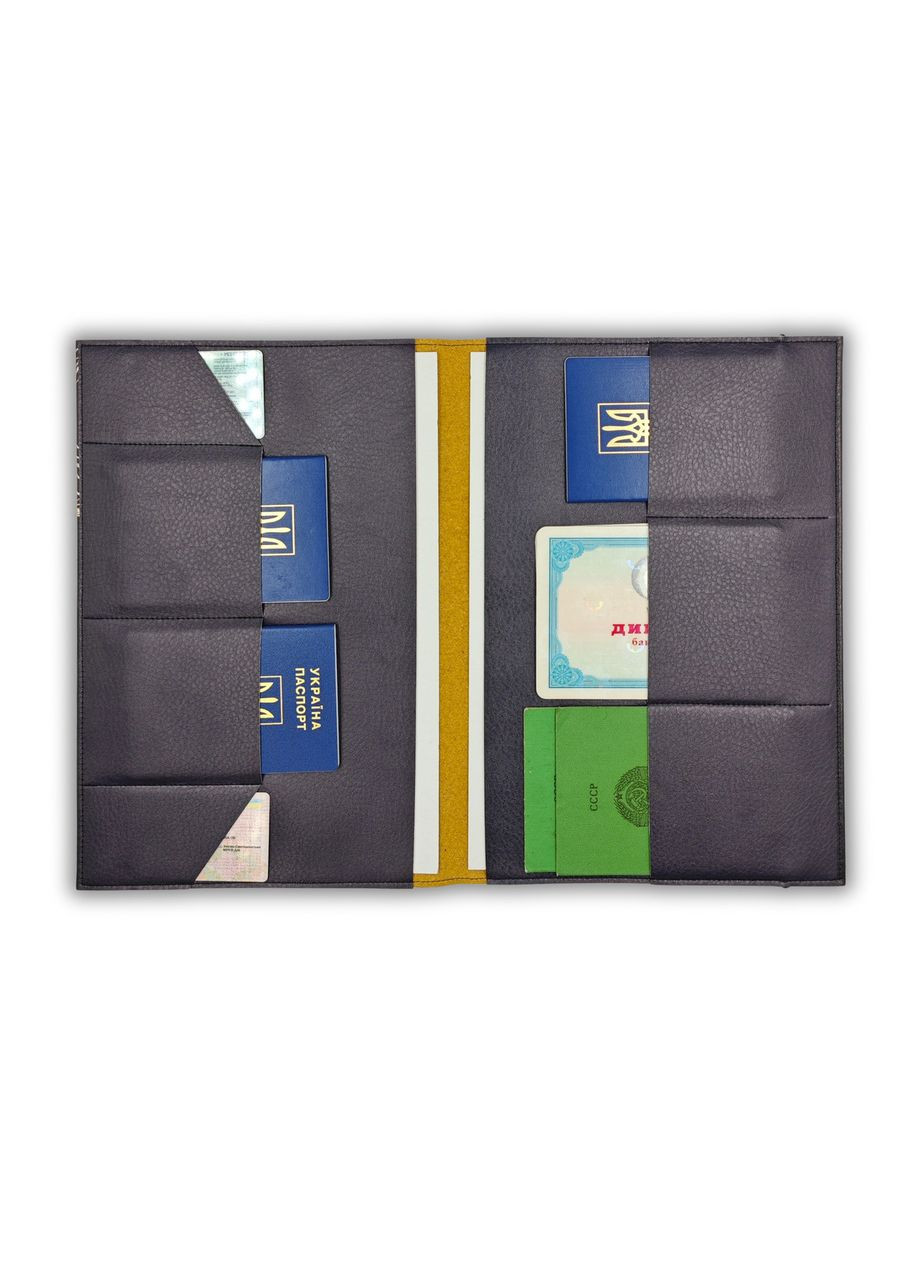 Папка-органайзер для документов A4 черная на резинке. No Brand (323165905)