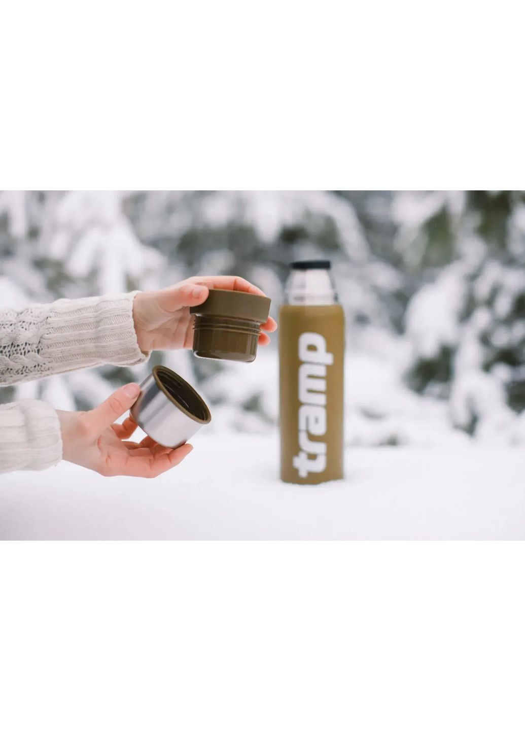 Термос Expedition Line 1,2л TRC-028-olive Tramp (363132390)