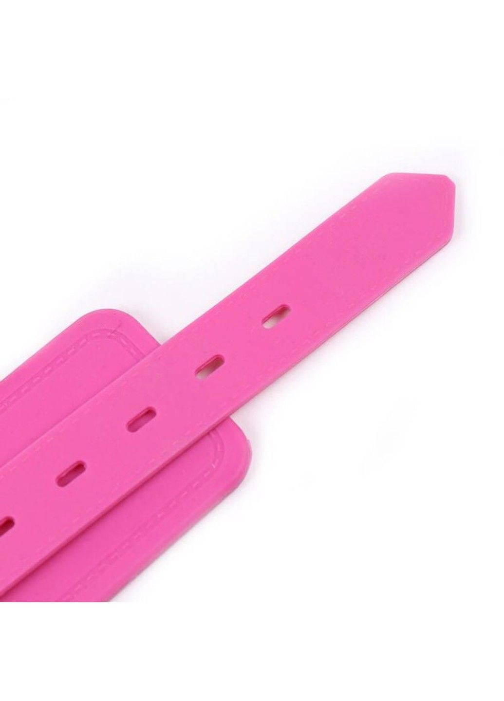 Силиконовые наручники Silicone hand cuff pink DS Fetish (292011406)