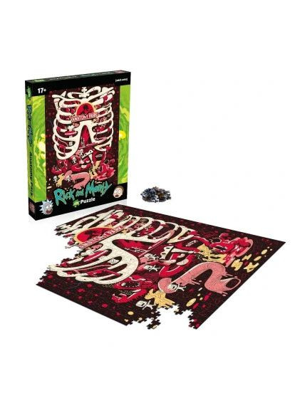 Пазл (WM01737-ML1-6) Winning Moves Rick And Morty 1000 деталей (366070537)