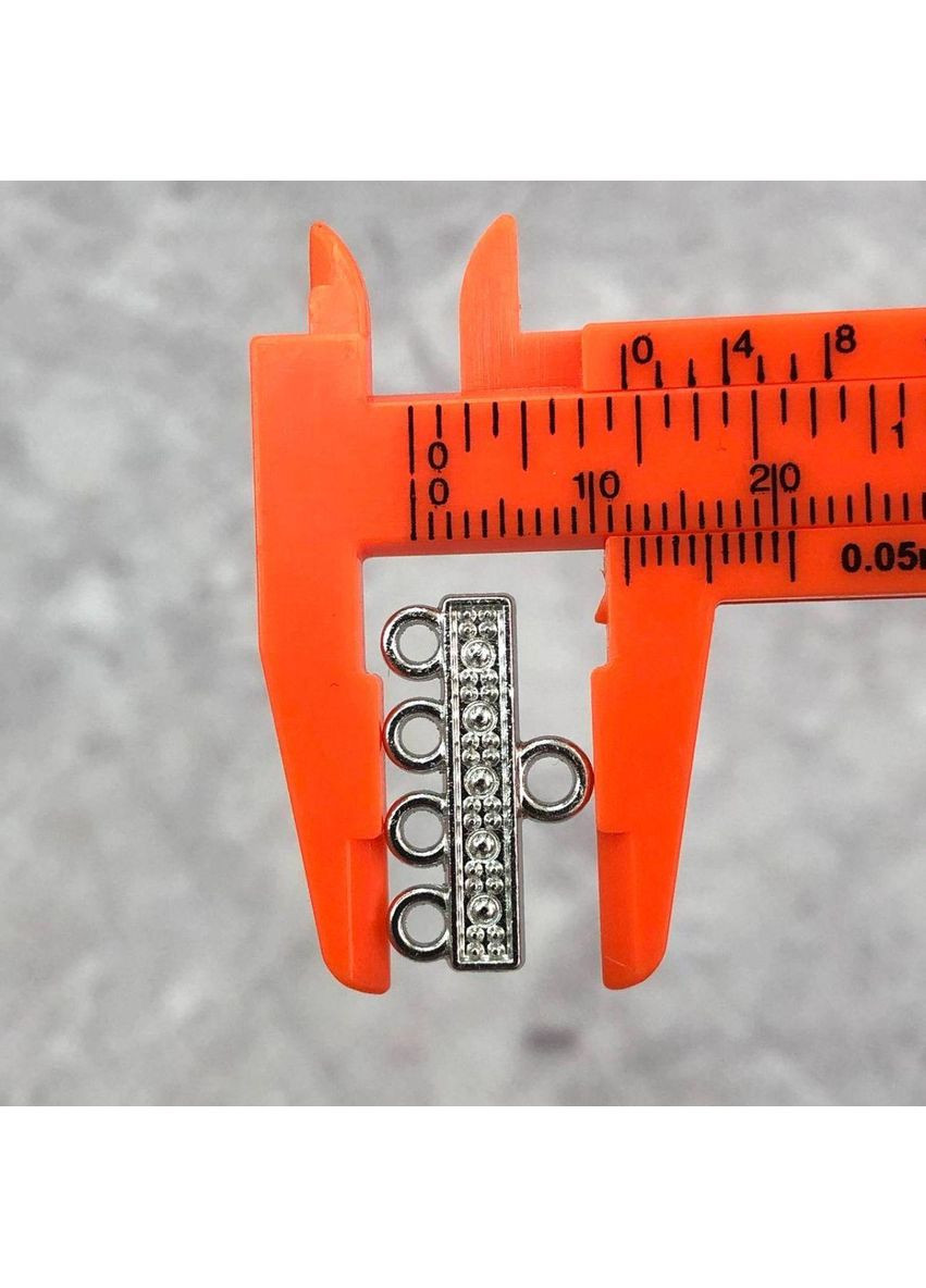 Конектор-розділювач 12х21 мм, колір Сталь Plus-plus (352752377)