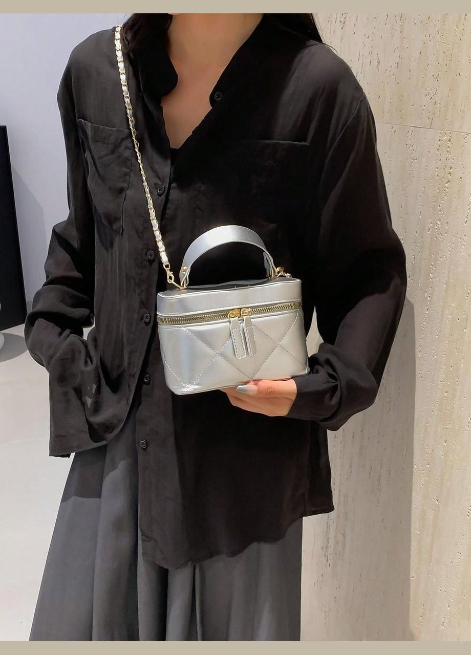 Женская сумка косметичка 10484 Vanity Bag кросс-боди на цепочке No Brand (344446668)