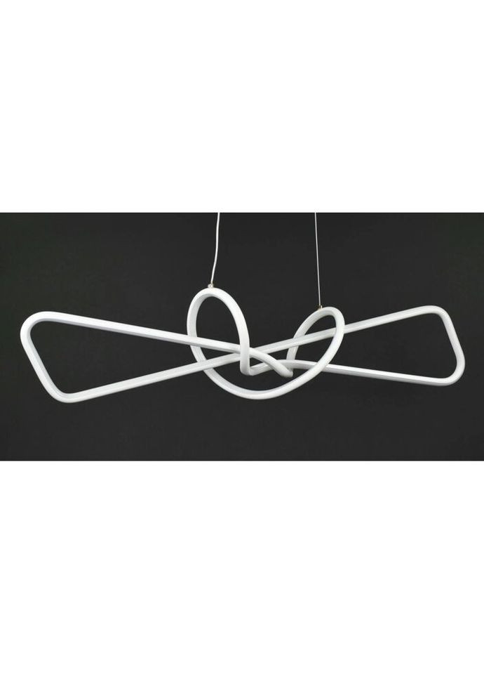 Люстра светодиодная подвесная LED светильник для квартиры на потолок лэд 27485 Белый 25-150х15х100 см. Sunnysky (324396452)