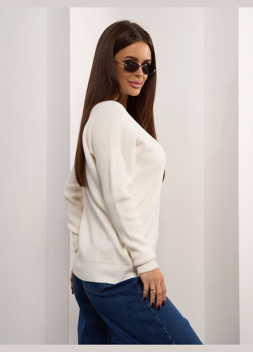 Білий демісезонний светри джемпер Magnet WN20-662