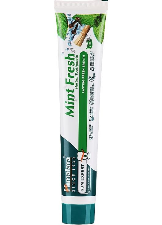 Освіжальна зубна паста-гель Fresh Mint Herbal Toothpaste 75ml (235773-31337285) Himalaya Herbals (368655811)
