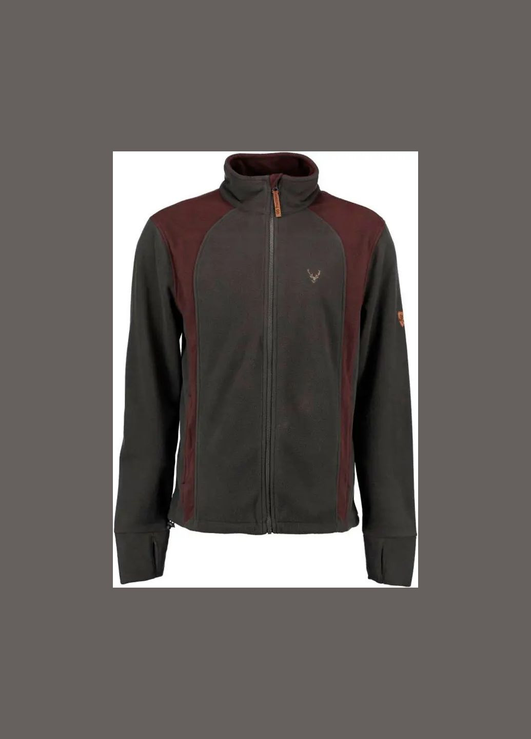 Кофта Orbis Textil Fleece 428003 - 15 Темно-сірий No Brand (317657994)