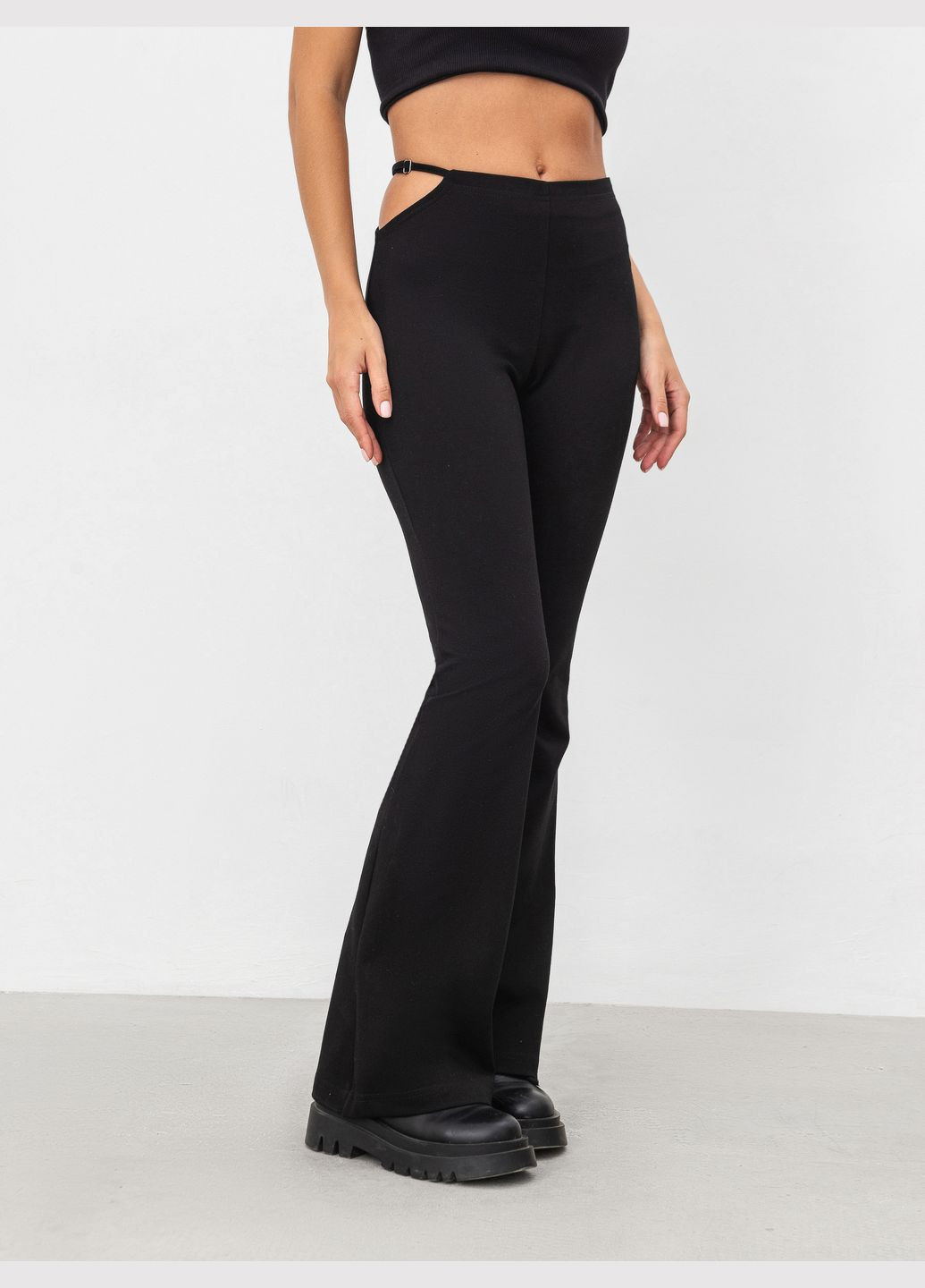 Штани кльош Romashka Лізер (301080208)