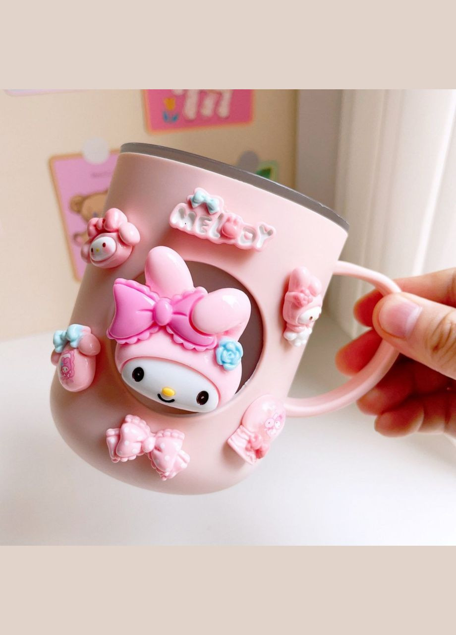 Куроми чашка Kuromi кружка Куруми розовая для детей Shantou (280258306)